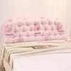 Cojín de Cabecera de Cama de Dormitorio Estilo Ins, Almohada Grande para Cama de Dormitorio, Respaldo para Sofá de Casa de Alquiler, Ventana Mirador, No Requiere Desmontaje, Funda Suave Lavable