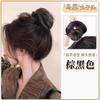 Nuevo Clip para Cabello de Peluca con Plumas de Pollo, Clip Retráctil de Tecnología Negra, Lindo Dulce Fresco Accesorio para el Cabello de Chica