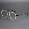 2025 Nuevo Armazón de Titanio para Gafas de Hombre y Mujer Armazón Popular Moda Casual Armazón Grande Armazón al por Mayor L-9744