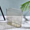 Caja de Almacenamiento de Escritorio Tanque de Peces Transparente Tanque Pequeño para Peces Dorados Paisajismo del Hogar Arreglo Floral Oficina Mini Tanque para Tortugas