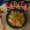 Fideos de Trigo Sarraceno con Aceite Rojo y Salsa de Sésamo, Fideos Integrales de Trigo Sarraceno, una Caja Completa, Sustituto de Comida Principal, Comida Instantánea sin Cocción, Fácil de Preparar