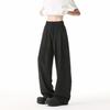 Pantalones de Seda Helada Transpirables Yamamoto para Hombre, Verano 2025, Pierna Ancha Suelta, Pantalones Casuales, Pantalones Finos de Moda con Sentido Avanzado