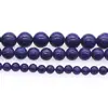 Fornecido Diretamente pelo Fabricante, Contas Soltas de Pedra Natural, Acessórios para Joias DIY, Contas para Pulseiras, Contas Redondas de Lápis Lazúli Sintético, Produtos Semi-Acabados