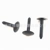 Cubierta de remache universal de cabeza plana para venta al por mayor, fijador para techo, diente plano, incrustado, de presión, hebilla única para coche