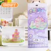 Pegatinas de PVC apilables, pegatinas lindas en relieve de esquina en capas, adornos de decoración de paisajes hechos a mano para DIY, juguetes de arte con pegatinas