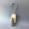 Ganchos para Loja de Roupas, Ganchos S, Cabides de Corda de Cânhamo, Adereços de Exibição, Painéis de Exibição de Madeira, Pregadores de Calça, Argolas para Lenço