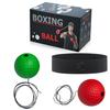 Bola de reação de boxe montada na cabeça, bola de ventilação descompressora, bola de velocidade mágica, treinamento para adultos e crianças, fitness, entretenimento, caixa de presente
