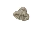 Gorros de Lana para Niños y Niñas en Otoño e Invierno, Cortavientos y Cálidos, Gorros de Orejeras de Punto con Agujeros Tendencia Coreana, Gorros Anti-Frío
