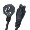 Cabo de alimentação padrão nacional com plug de cauda de ameixa para computador notebook, fio, vários fios com certificação CCC C5