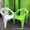 Sillas de Plástico Engrosadas para Puestos de Comida, Sillas de Comedor de Ocio Xingguang 2133, Taburetes Cuadrados al por Mayor