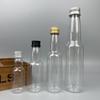 Botella de Plástico Transparente para Mascotas de Cuello Largo Pequeña de 60ml 30/100ml Botella de Plástico Dispensadora de Vino de Muestra para Cata de Vino Venta al por Mayor