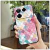 Funda para teléfono móvil Infinix Note40 Pro 4G/X6850, nueva e interesante, totalmente cubierta en rojo, para hombre y mujer.