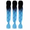 Colorida Big Braid Peruca Africano Big Braid Perucas Peru