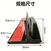 Tira impermeable para fregadero estufa gabinete encimera fregadero borde de encimera de cocina protector contra salpicaduras tira impermeable protector contra salpicaduras silicona no
