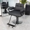 Silla de Peluquería Famosa en Internet, Silla de Peluquería, Silla de Salón con Altura Ajustable, Se Puede Inclinar hacia Abajo para Cortar, Permanente y Teñir