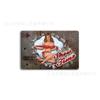 Youcan Letrero de Acero Inoxidable Belleza Motocicleta Coche Retro Americano Cóncavo y Convexo Pintura al Hierro Carácter Pequeño Pintura al Hierro