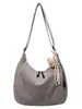 Nova bolsa tiracolo de lona casual de grande capacidade para comércio exterior transfronteiriço para mulheres, bolsa de ombro versátil e da moda, bolsa tote para o dia a dia