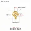 Colgante Pequeño de Jade Hetian Joyería Hecha a Mano Estilo Antiguo Nuevo Estilo Chino Cuentas de la Fortuna Cuentas Espaciadoras Base Vacía Pulsera Multigemas Accesorios