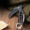 Navaja plegable para exteriores de alta dureza autodefensa navaja garra de águila warwolf navaja pequeña curva portátil camping supervivencia navaja garra