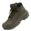 Zapatos de Senderismo para Exteriores de Nuevo Tamaño Transfronterizos Botas Tácticas de Entrenamiento de Campo Calzado de Escalada Resistente al Desgaste para Hombres Moda