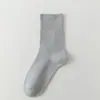 100% AlgodãoMeias Brancas Femininas de Verão Finas Meia-panturrilha Algodão Puro com Buraco Sapatos Sem Costura Anti-pilling Meias Curtas