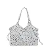 Comercio Exterior Bolso Casual Europeo y Americano para Mujer Gran Capacidad Estilo INS Moderno Estilo Perezoso Nicho Calle Compras Bolso de Hombro Único