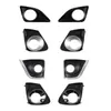 Adequado para Moldura de Farol de Neblina Corolla 07-17 Capa Protetora de Farol de Neblina no Para-choque Dianteiro Acabamento da Grade do Farol de Neblina no Para-choque Dianteiro