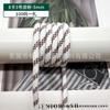 Cuerda redonda de poliéster y algodón de 5 mm de colores para cordón de ropa y equipaje, cuerda trenzada con núcleo de poliéster estampado, en stock, venta al por mayor