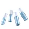 En Stock 30ml 50ml Botella de Vidrio Transparente Redonda Recta con Ruedita, Botella para Aceites Esenciales, Botella Roll-On para Desodorante, Botella Roll-On para Alivio del Dolor