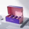 Cajas de avión personalizadas para entrega exprés de comercio electrónico, cajas de embalaje para ropa y alimentos, cajas de papel kraft extra resistentes de flauta E y flauta B