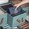 Caixa de armazenamento de roupas catiônicas gaveta de caixa de armazenamento de tecido guarda-roupa dobrável de grande capacidade com caixa de armazenamento portátil