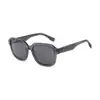 Gafas de Sol Poligonales Marrones Estilo Coreano para Mujeres con Rostros Grandes, Estilo Urbano Elegante, Protección Solar Genial, Gafas de Sol de Gama Alta