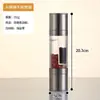 Molinillo manual de acero inoxidable de Amazon, molinillo de pimienta negra, botella de vidrio para condimentos de cocina, botella rociadora, frasco para condimentos