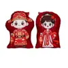 Nuevos Muñecos de Cama para Boda, Figuras de Niño Dorado y Niña de Jade, Muñecos de Boda, Dote de Recién Casados, un Par de Cabeceras de Cama para Decoración de Habitación de Boda