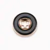 Camisa de Chaqueta de Metal con Cuatro Ojos y Goteo de Aceite Cóncavo Botones Cosidos a Mano Botones de Camisa Botones Botones Dorados