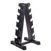 Suporte para halteres Nantong 365 pares Torre A- cabeça redonda em forma de rack de halteres hexagonal sala de ginástica de ensino particular