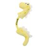 Juguete para Mascotas Resorte Dinosaurio Pequeño Juguete para Gatos Insecto Agalla Fruta Mascota Molar Mordida Resistente Muñeco