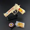 Juego de Anime 11cm Pistola de Goma Banda Elástica Capitán Haotian Martillo Iron Man Juguete y Metal Tiffany Banda Elástica Niños