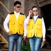 Chaleco de Trabajo Multibolsillos para Hombre, Chaleco de Seguridad Multibolsillos para Fotografía en Obra con Logo