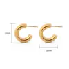 Aretes, Acero Inoxidable, Ins, Minimalista, Declaración