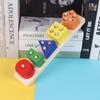 Arpa de ocho tonos para niños, reloj de enhebrar, torre arcoíris, cuatro juegos de platos con forma de columna, insecto giratorio, juguetes educativos para bebés al por mayor