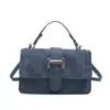 Bolsa Cuadrada Pequeña de Moda Estética de un Solo Hombro 2026 Nueva Llegada Transfronteriza Diseño de Nicho Estilo Coreano Bolso de Mano Cruzado Simple