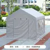 Tenda de tenda ao ar livre guarda-sol guarda-chuva rede mercado vermelho galpão mercado noturno comercial à prova de chuva atividade simples dossel de canto de quatro patas