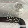 Rhinestones Redondos con Base Puntiaguda de 33 Caras Hua Zi, Decoraciones para Uñas, Rhinestones de Cristal K9 Multifacéticos Súper Brillantes, Accesorios para Uñas