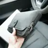 Bolso de Mano de Cuero de Vaca Familia G Cuero Genuino Bolso de Mano para Hombre Portátil Conveniente Bolsa Cuadrada Pequeña Atmosférico de Gama Alta
