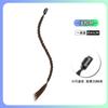 Selección Premium Peluca de Trenzas de Boxeadora Y2K Chica Caliente Trenzas de Doble Cola de Caballo Trenzas Retorcidas Naturales Realistas Peluca Pieza de Cabello