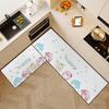 Alfombra de baño de barro de diatomeas suave de dibujos animados de Sanrio para puerta de baño, antideslizante, alfombra de baño absorbente de secado rápido