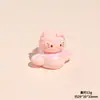 Muñeca de Resina Serie Kt Avión Electroplateado Tridimensional Muñeca Pingüino Lindo Cachorro Rana Muñeca Adornos Pequeños de Escritorio