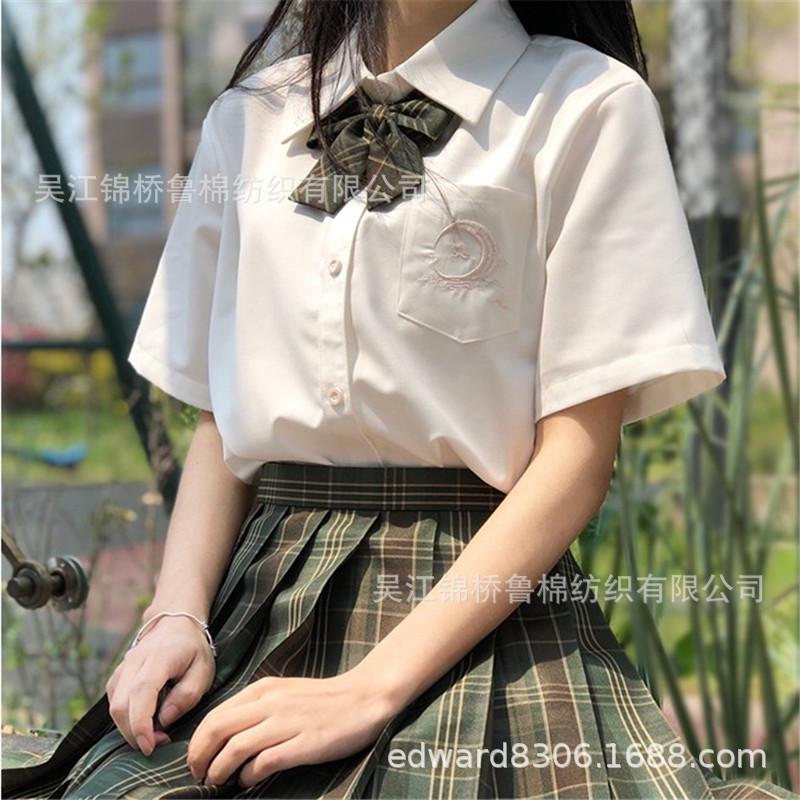 色织格子半身裙JK制服女裙子4.JPG