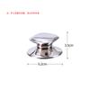 Tapa de wok con cuenta superior de acero inoxidable engrosada Asa universal para olla Tapa giratoria Accesorios para ollas de cocina Fabricantes al por mayor